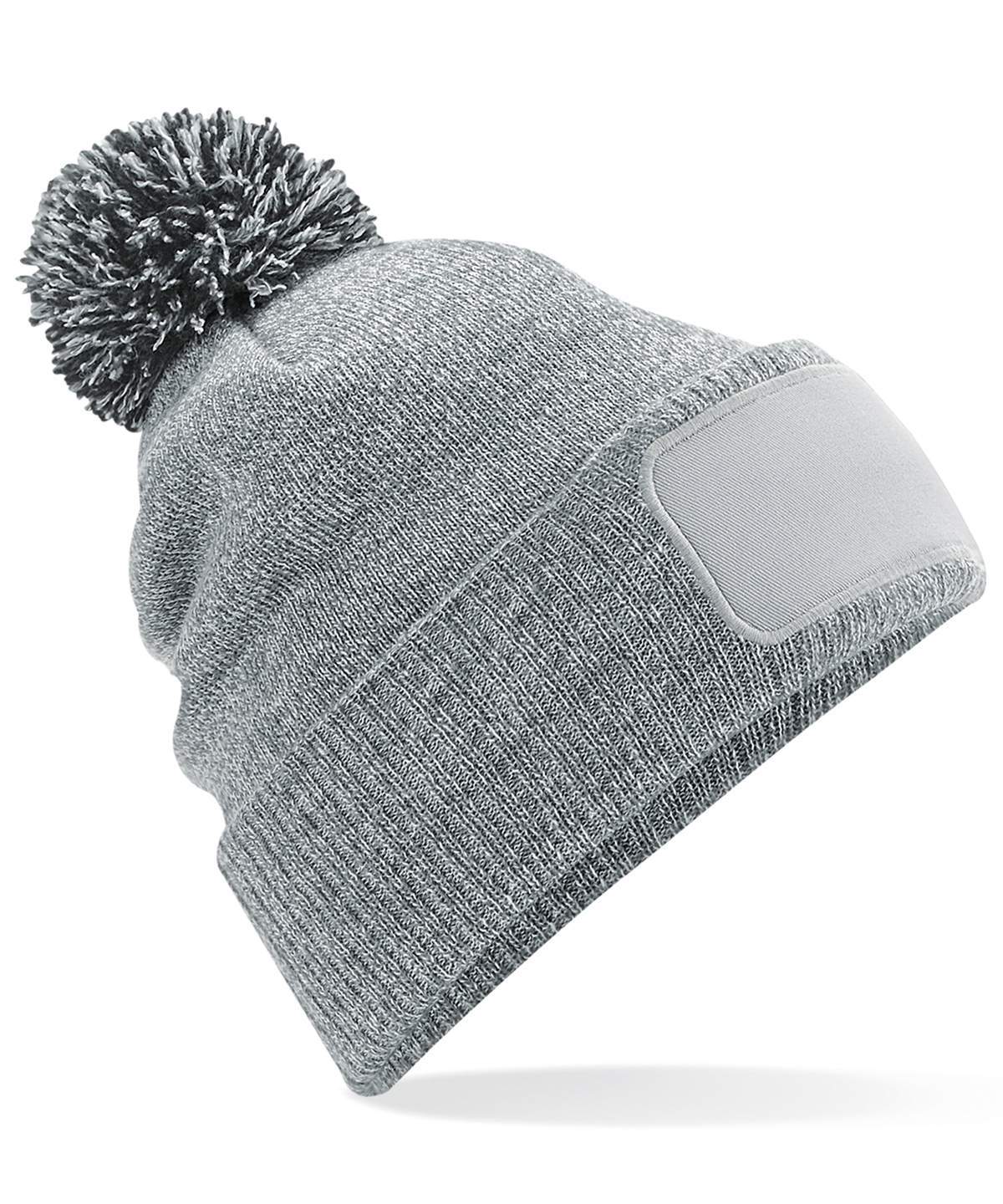 Beechfield Snowstar Patch Beanie - Image 9