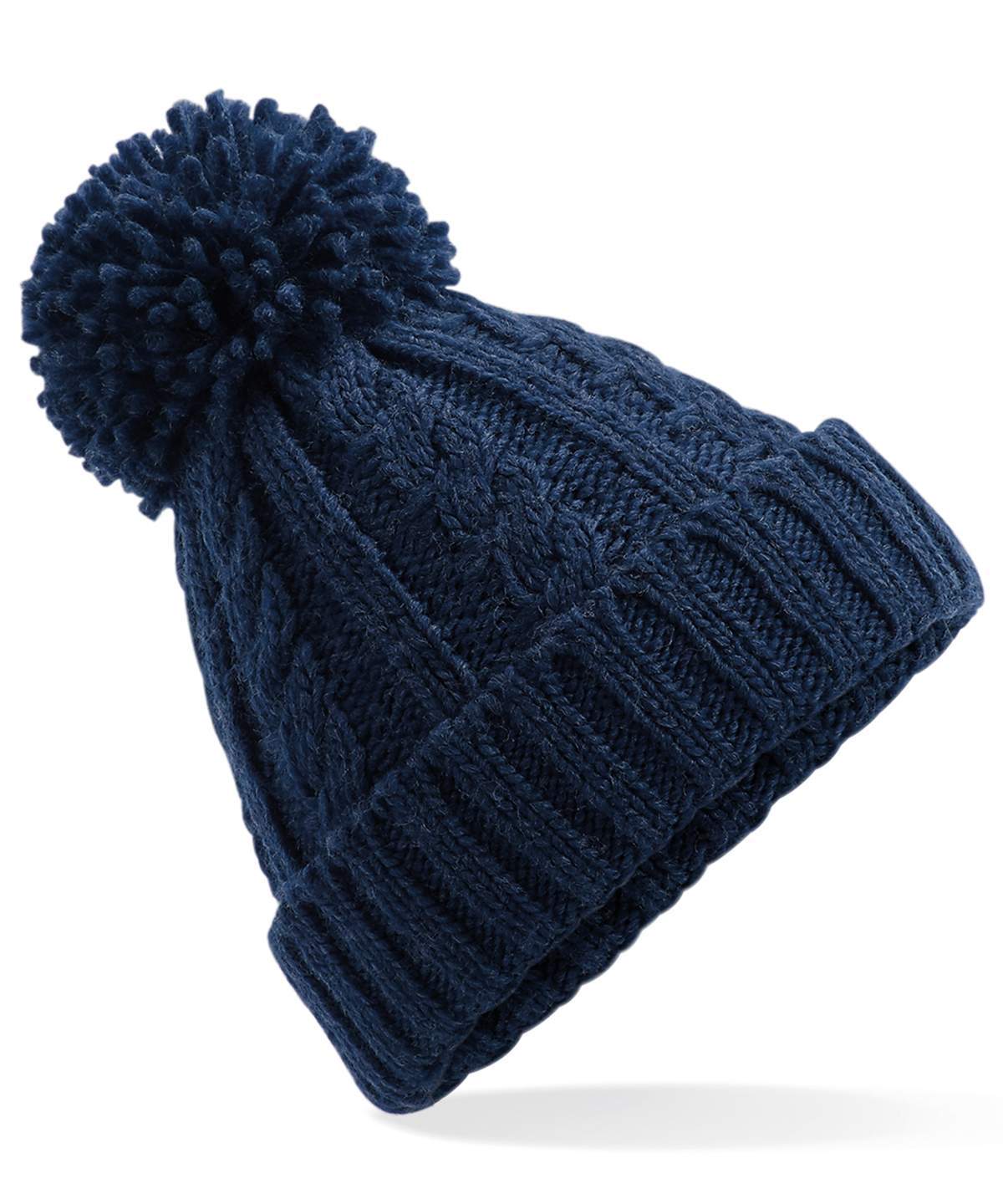 Beechfield Cable Knit Melange Beanie - Image 6