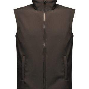 Regatta Professional Ablaze Printable Softshell Bodywarmer - Black/Black, 2XL