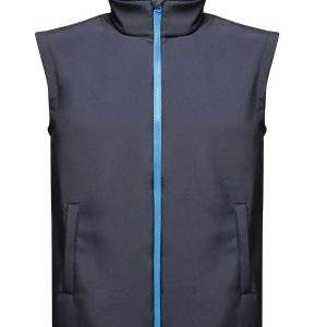 Regatta Professional Ablaze Printable Softshell Bodywarmer - Navy/French Blue, 2XL