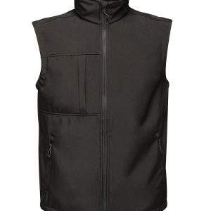 Regatta Professional Octagon 3-Layer Bodywarmer - Black/Black, 2XL