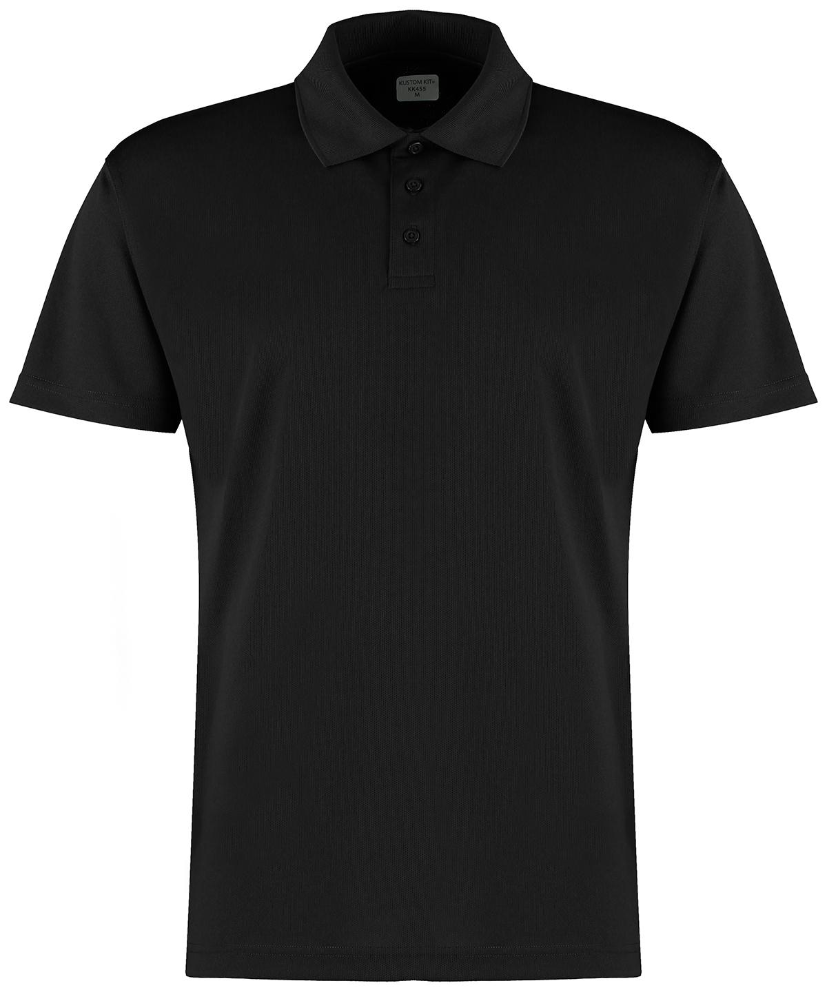 Kustom Kit Regular Fit Cooltex® Plus Micro Mesh Polo - Image 2
