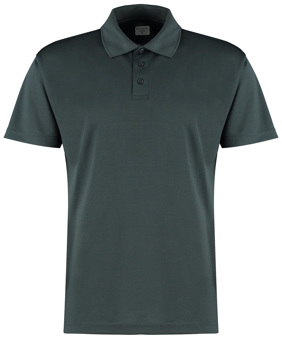 Kustom Kit Regular Fit Cooltex® Plus Micro Mesh Polo - Image 9