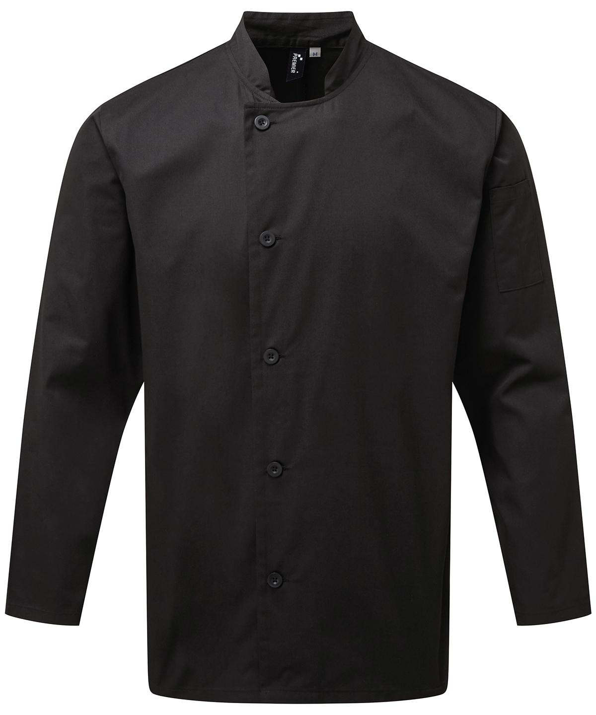 Premier Chef S Essential Long Sleeve Jacket - Image 2