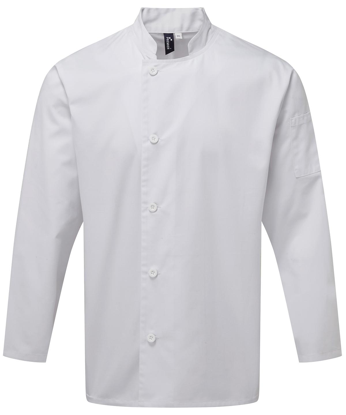 Premier Chef S Essential Long Sleeve Jacket - Image 11
