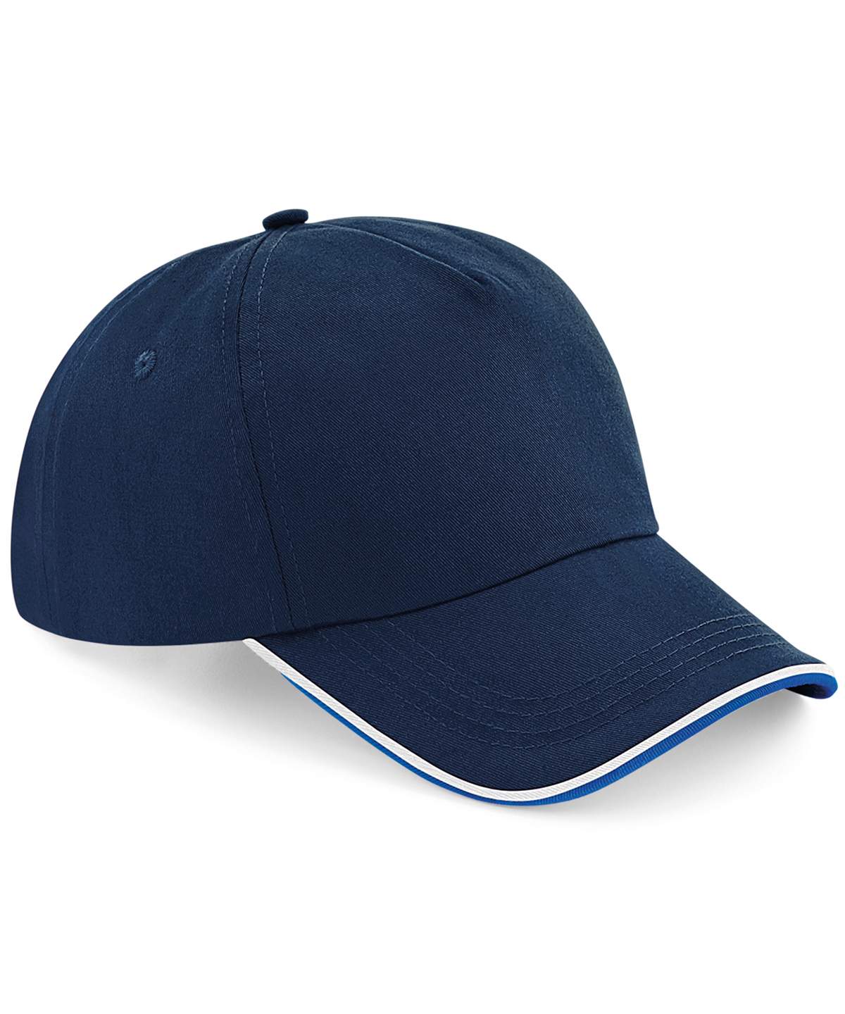 Beechfield Authentic 5 Panel Cap Piped Peak - Image 4