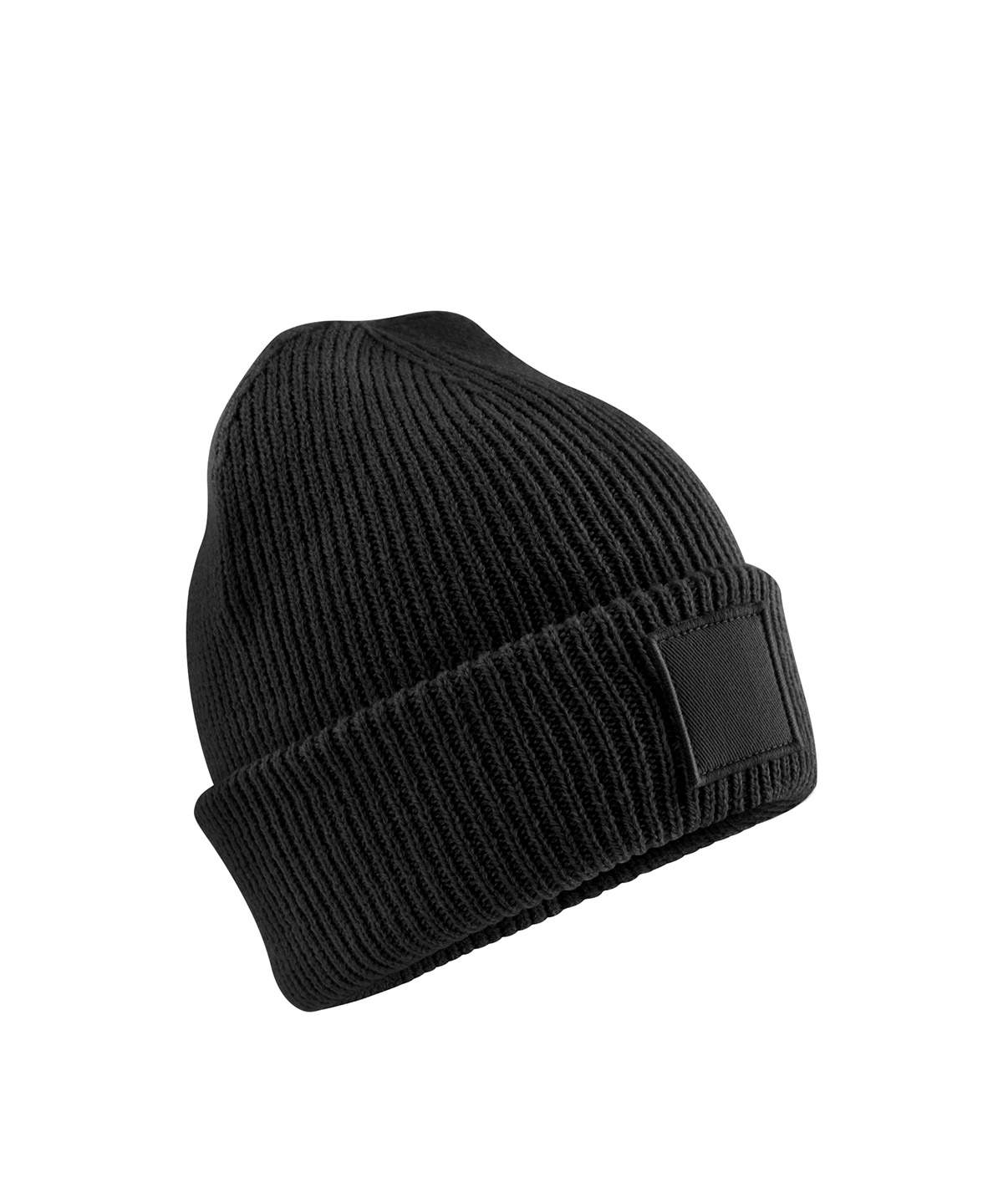 Beechfield Kids Deep Cuffed Tonal Patch Beanie - Image 2