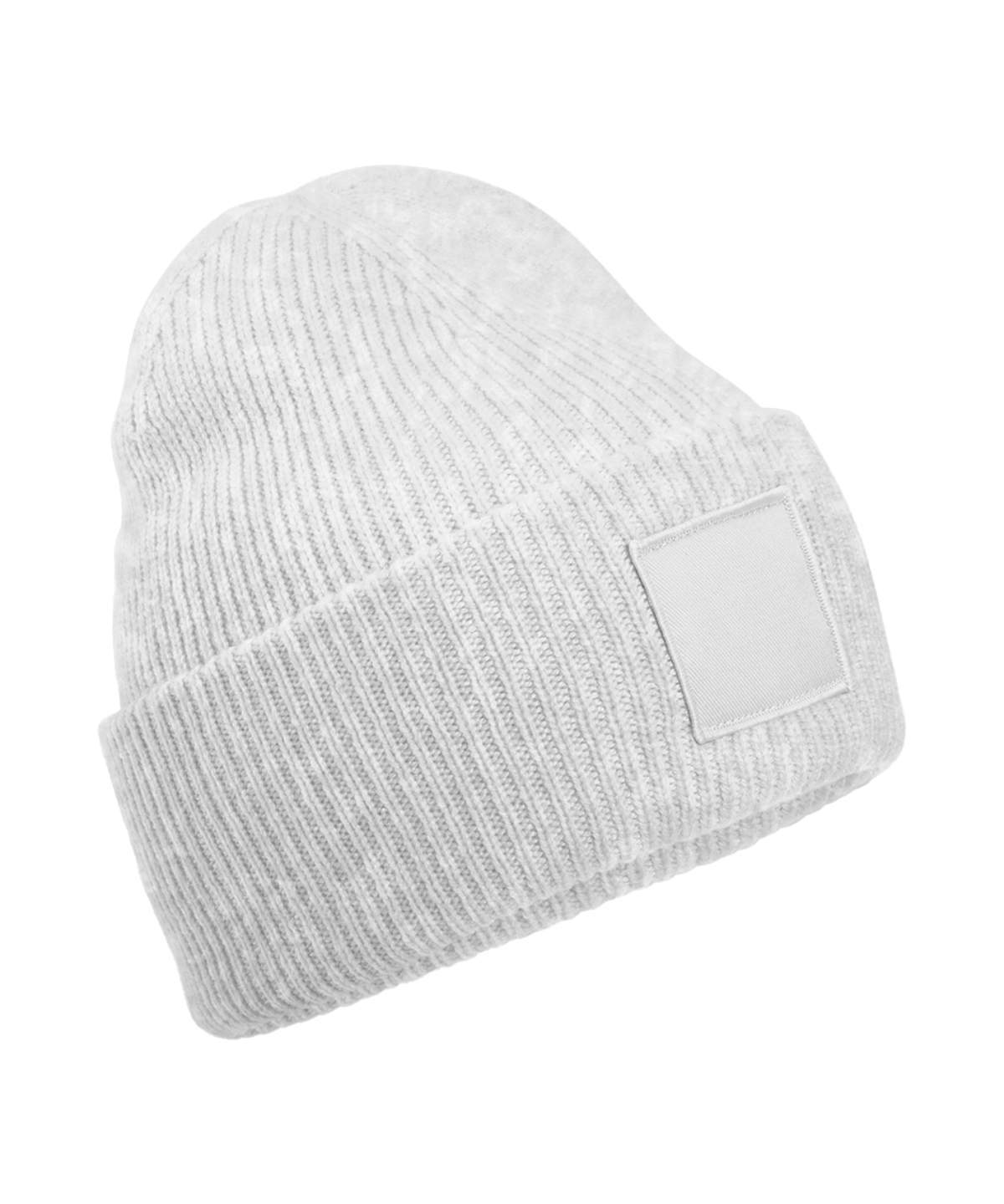 Beechfield Deep Cuffed Tonal Patch Beanie - Image 3