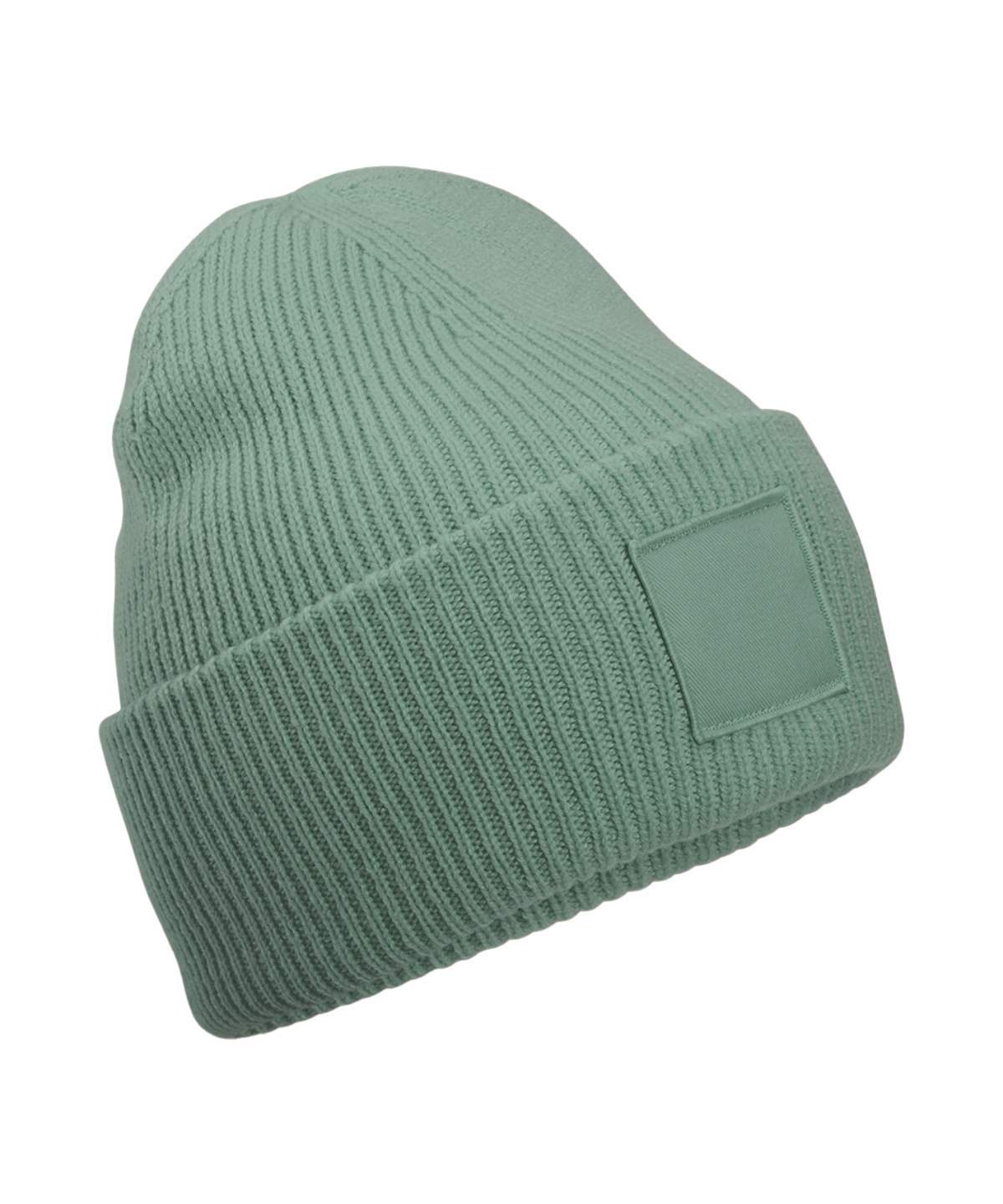 Beechfield Deep Cuffed Tonal Patch Beanie - Image 5