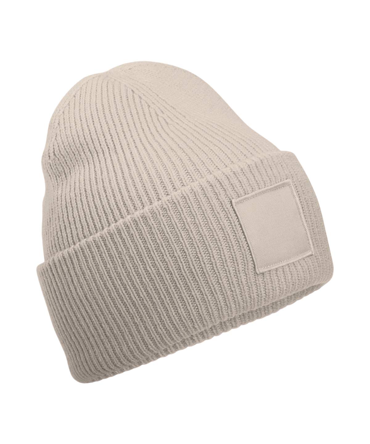 Beechfield Deep Cuffed Tonal Patch Beanie - Image 6