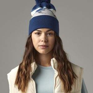 Beechfield Mountain Peaks Pom Pom Beanie