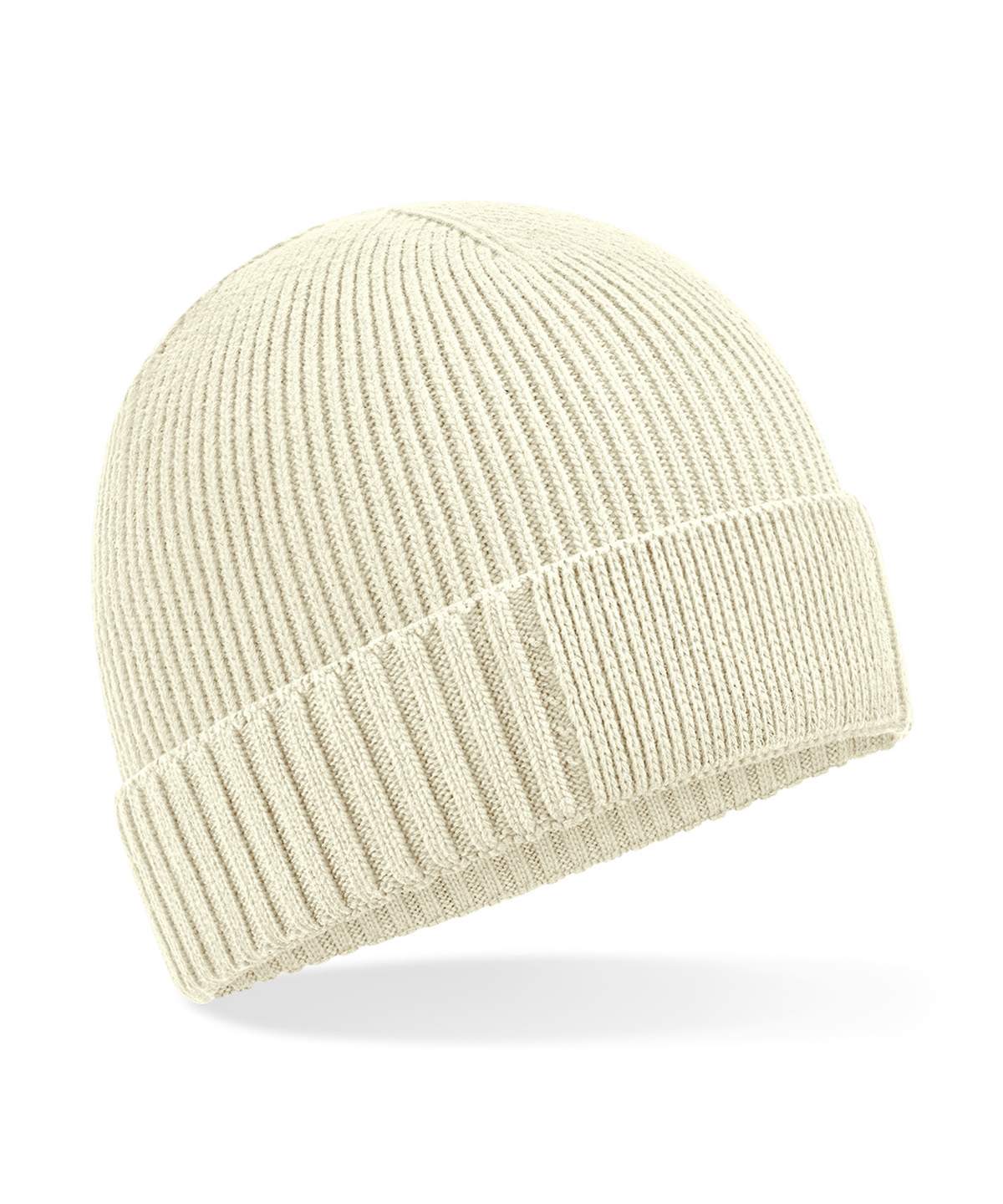 Beechfield Organic Cotton Engineered Patch Beanie - Image 5