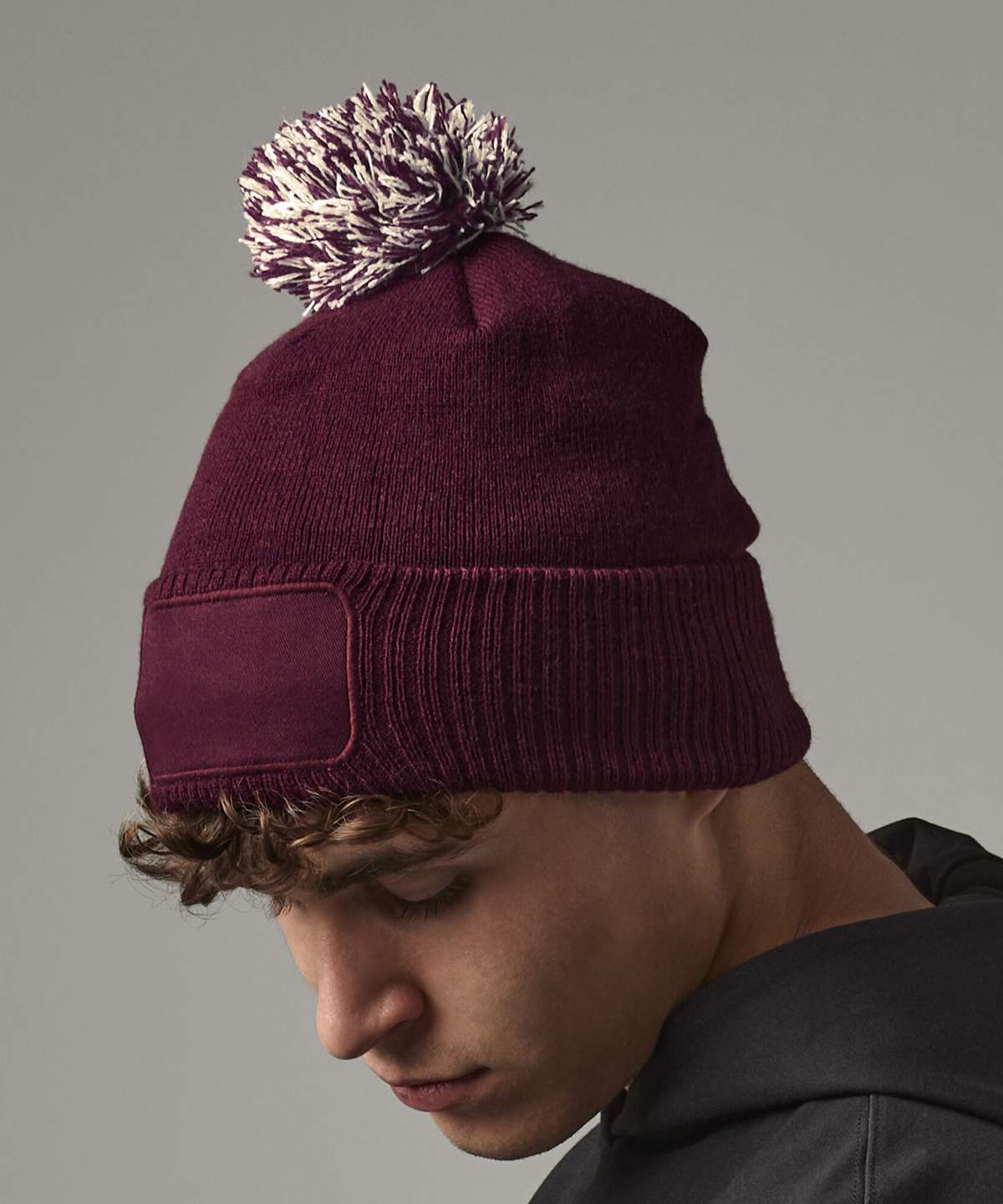 Beechfield Snowstar Patch Beanie
