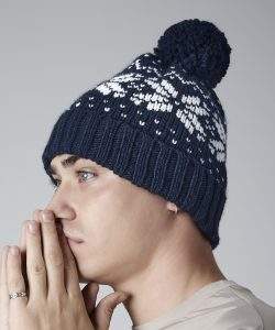 Beechfield Fair Isle Snowstar Beanie