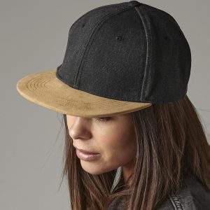 Beechfield Suede Peak Snapback