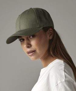 Beechfield Earthaware Organic Cotton Canvas 6 Panel Cap