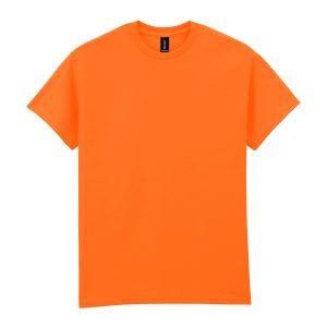 Gildan Ultra Cotton  Adult T-Shirt - Safety Orange, 2XL