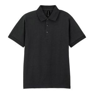 Gildan Dryblend© Jersey Knit Polo - Black, 2XL