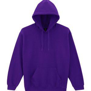 Gildan Heavy Blend  Hooded Sweatshirt - Purple, 2XL