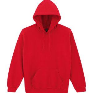Gildan Heavy Blend  Hooded Sweatshirt - Red, 2XL