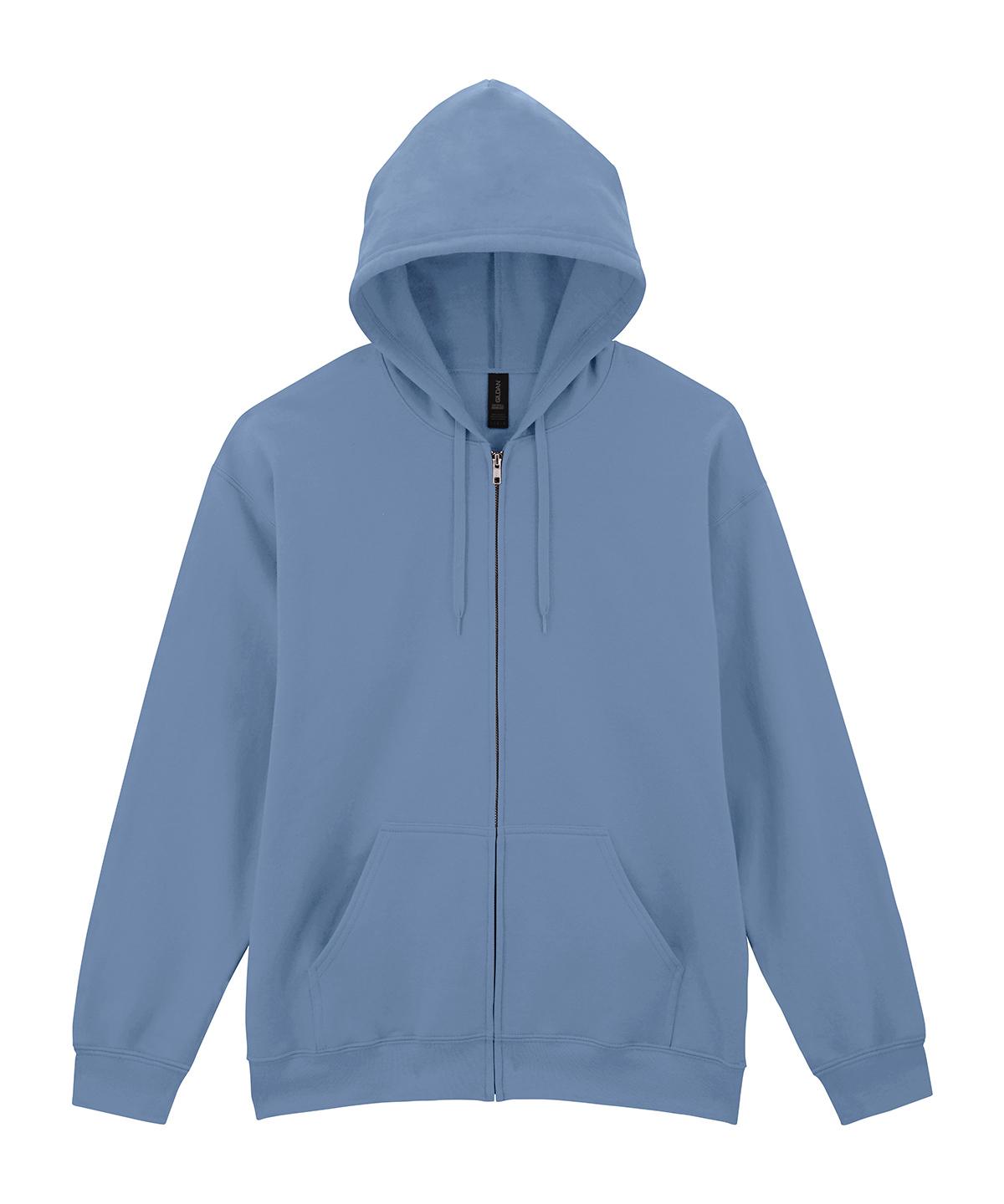 Gildan Softstyle Midweight Fleece Adult Full-Zip Hooded Sweatshirt - Image 79