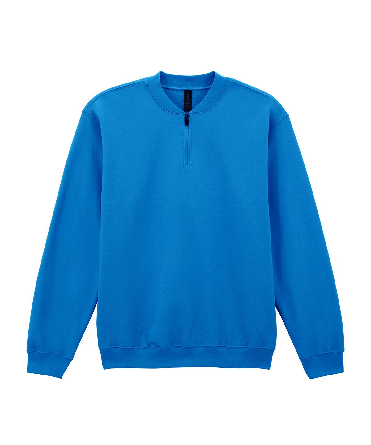 Gildan Softstyle Midweight Adult Fleece 1/4-Zip Sweatshirt - Image 38