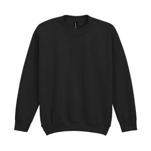 Gildan Heavy Blend  Youth Crew Neck Sweatshirt - Black, L