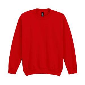 Gildan Heavy Blend  Youth Crew Neck Sweatshirt - Red, L