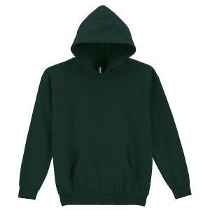 Gildan Heavy Blend  Youth Hooded Sweatshirt - Forest, L