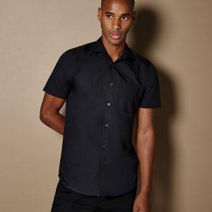 Kustom Kit Poplin Shirt Short-Sleeved (Tailored Fit)