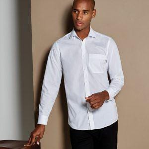 Kustom Kit Poplin Shirt Long-Sleeved (Tailored Fit)