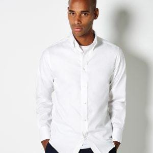 Kustom Kit Premium Oxford Shirt Long-Sleeved (Tailored Fit)