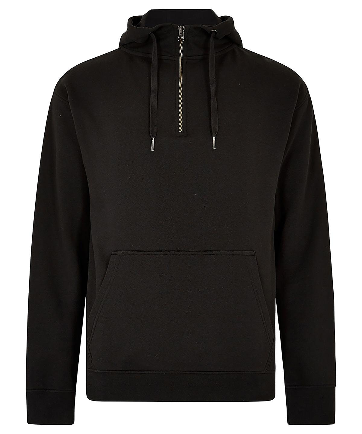 Kustom Kit Regular Fit 1/4 Zip Hoodie - Image 2