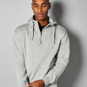 Kustom Kit Regular Fit 1/4 Zip Hoodie