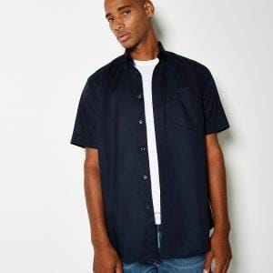 Kustom Kit Workplace Oxford Shirt Short-Sleeved (Classic Fit)
