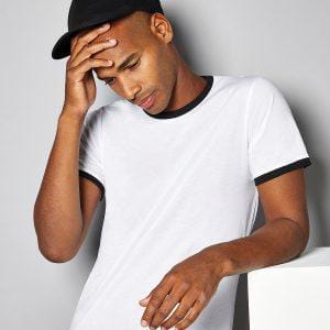 Kustom Kit Fashion Fit Ringer Tee