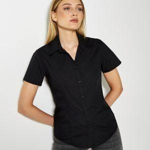 Kustom Kit Women`s Workforce Blouse Short-Sleeved (Classic Fit)