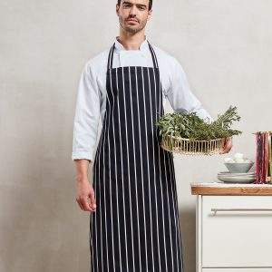 Premier Striped Bib Apron