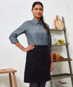 Premier Cotton Waist Apron Organic And Fairtrade Certified
