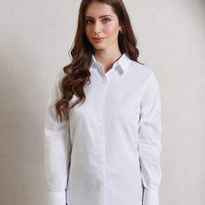 Premier Womens`s Signature Oxford Long Sleeve Shirt