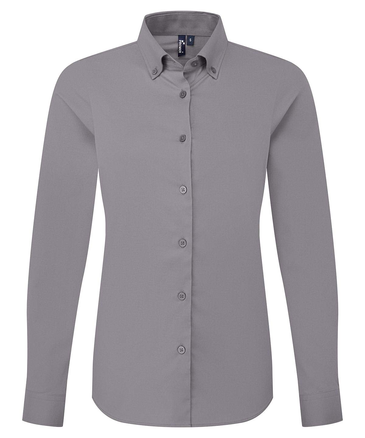 Premier Womens`s Supreme Oxford Long Sleeve Shirt - Image 32