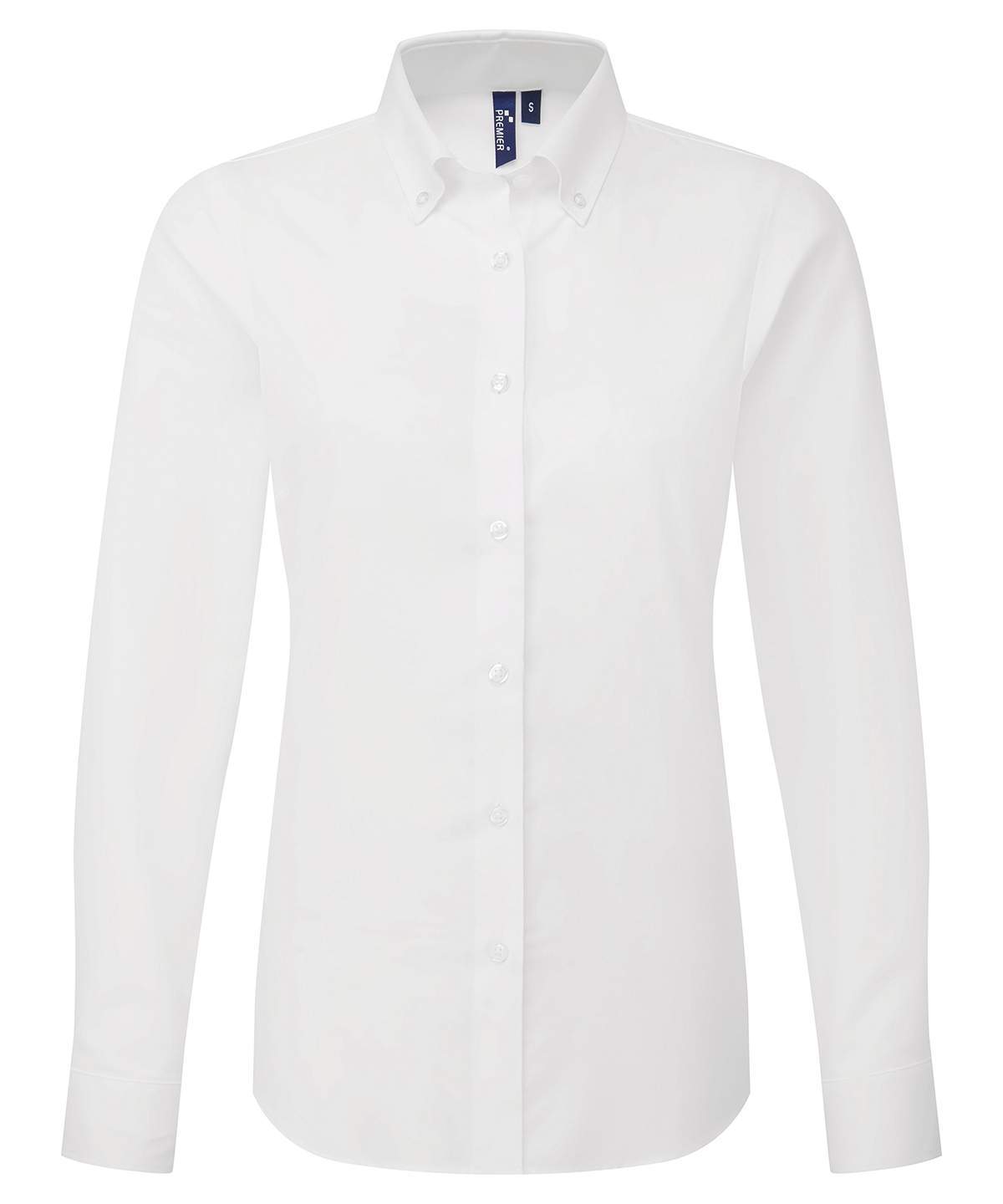 Premier Womens`s Supreme Oxford Long Sleeve Shirt - Image 42