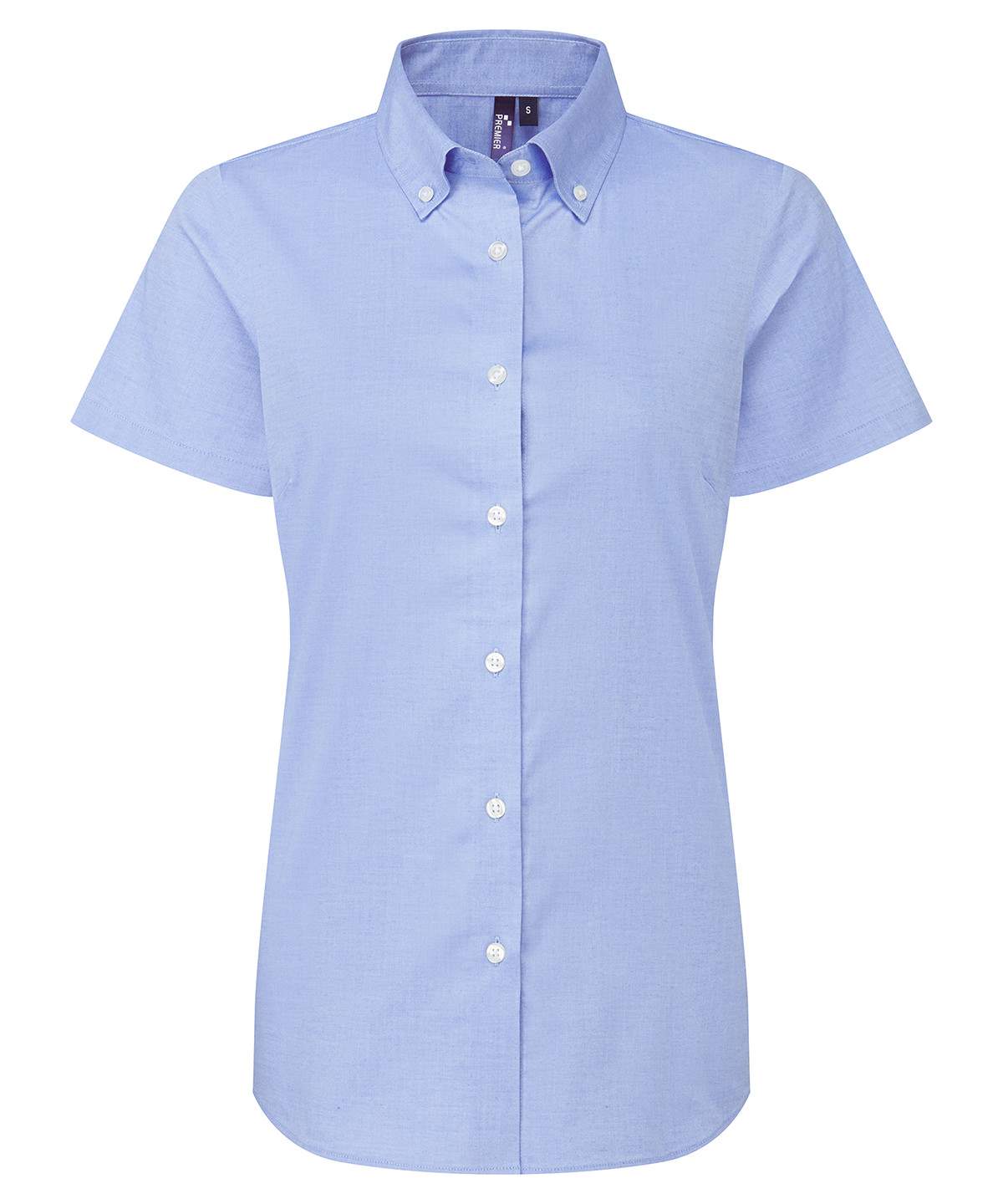 Premier Womens`s Supreme Oxford Short Sleeve Shirt - Image 22