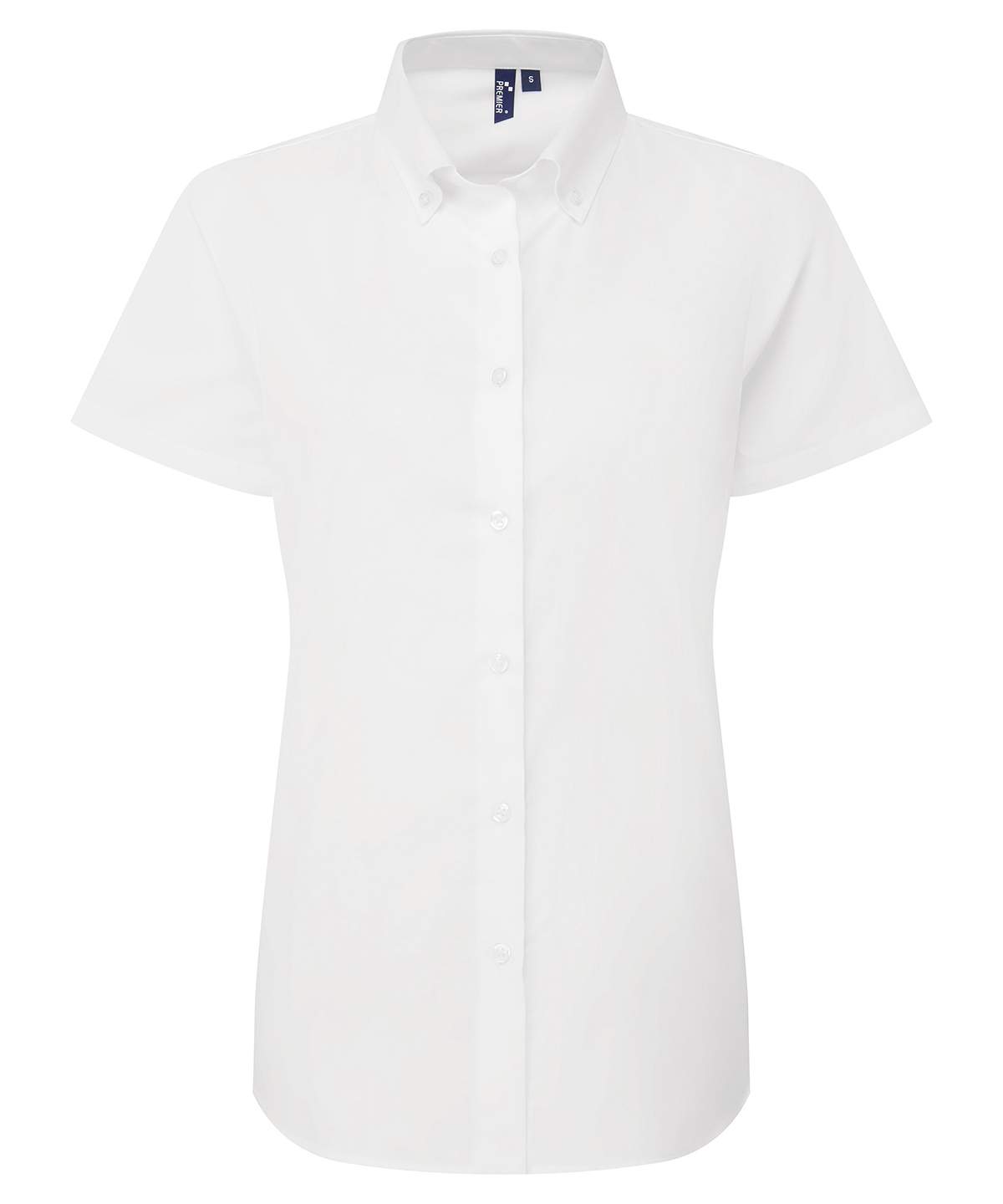 Premier Womens`s Supreme Oxford Short Sleeve Shirt - Image 42