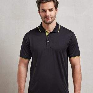 Premier Contrast Coolchecker Polo