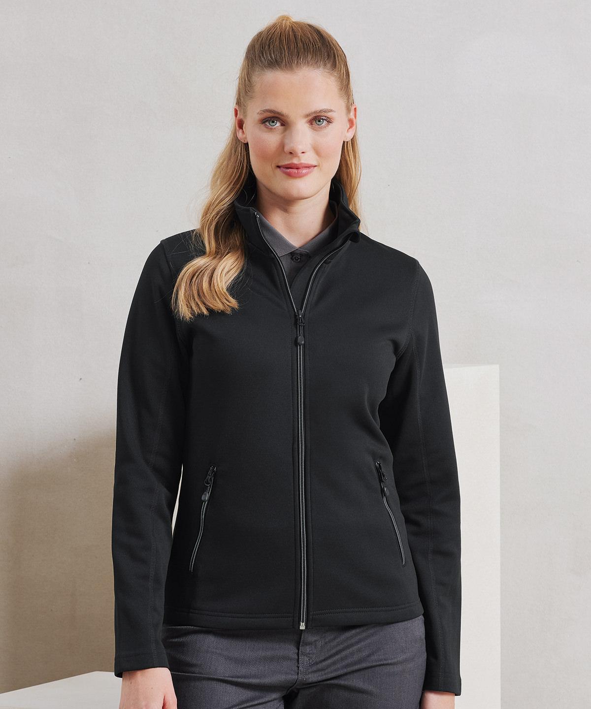 Premier Womens`s Spun Dyed Recycled Zip Through Sweat