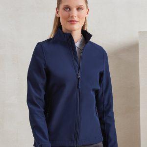 Premier Womens`s Windchecker Printable And Recycled Softshell Jacket