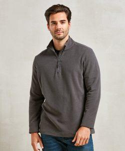 Premier Unisex Recyclight 1 4 Zip Microfleece