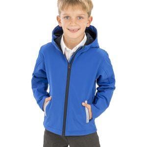 Result Core Core Junior Tx Performance Hooded Softshell Jacket