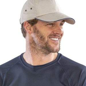 Result Headwear Printers Plush Cotton 5-Panel Cap